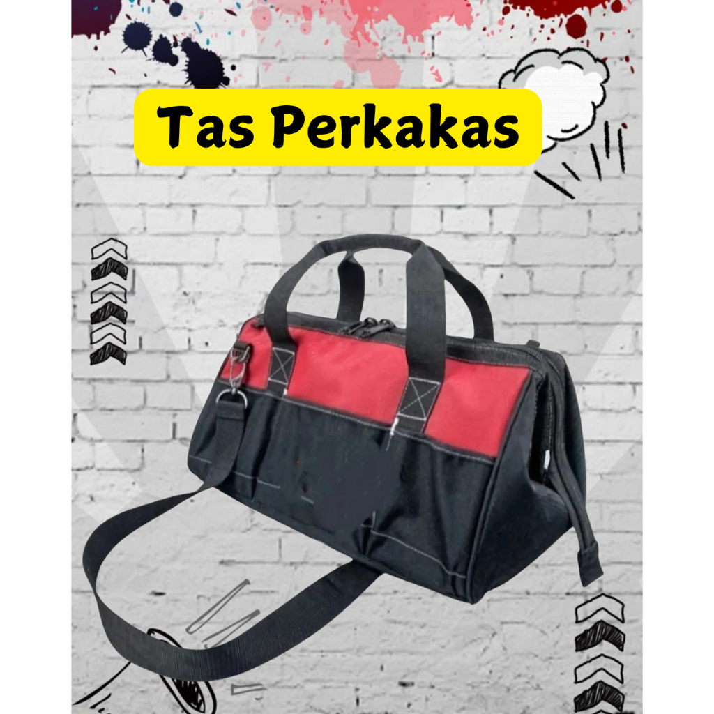 Tas Perkakas besar/tas kunci kunci/tas mekanik/Tas jinjing perkakas