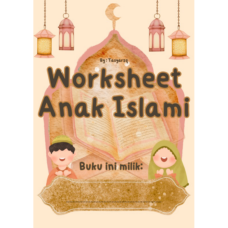 worksheet anak islami