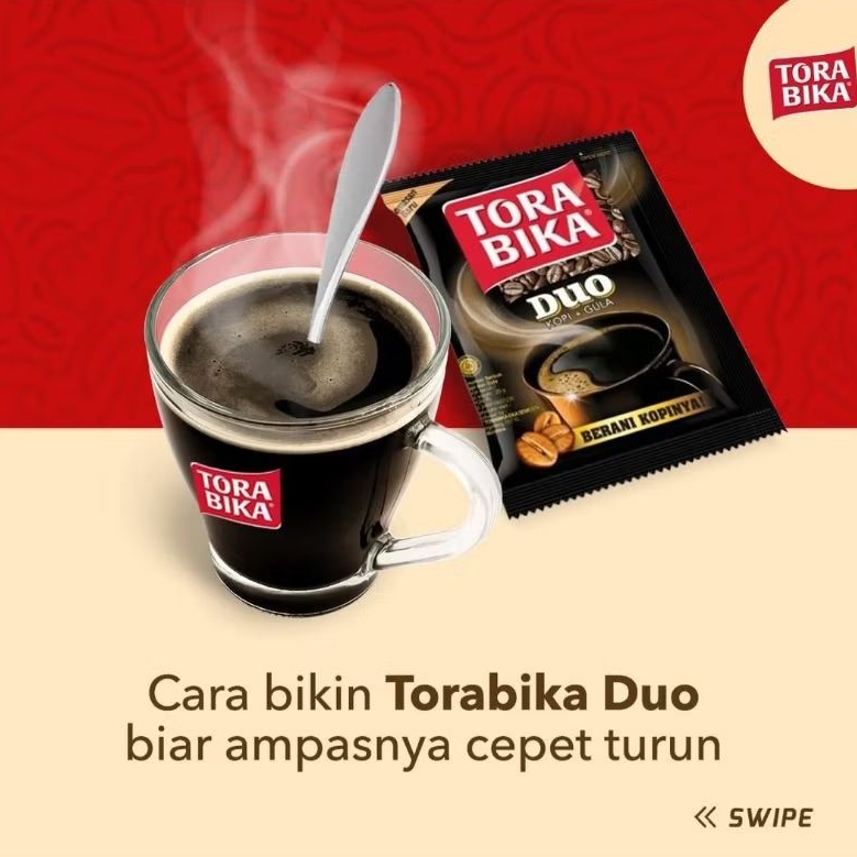

cofe tora bika duo 25gr isi 10 sachet