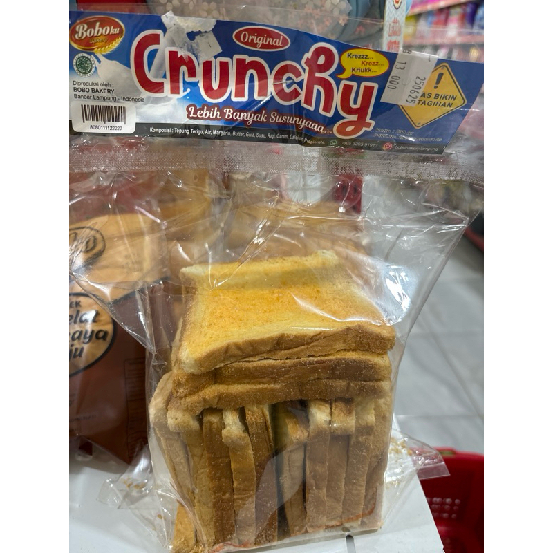 

BOBO TAWAR CRUNCHY