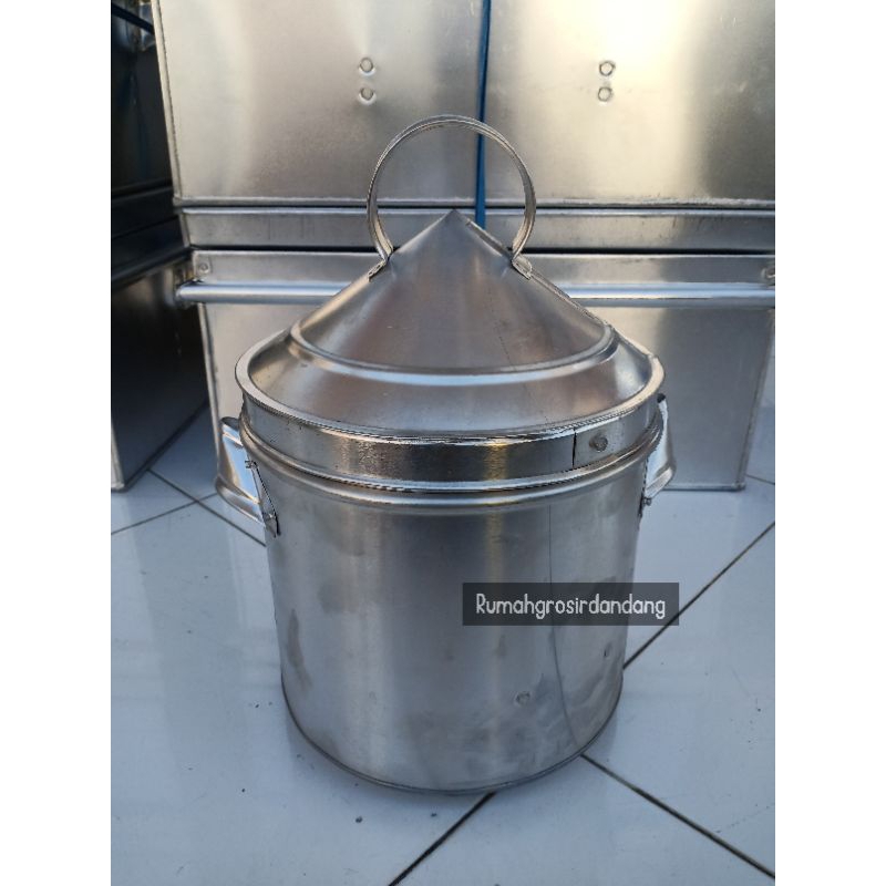 DANDANG ALUMINIUM / DANDANG NASI ALUMINIUM 1/2kg 1kg 1.5kg 2kg