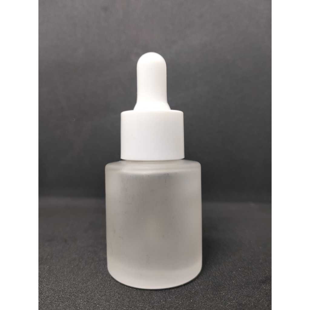 Botol Serum Skincare Kaca 20ml Frosted