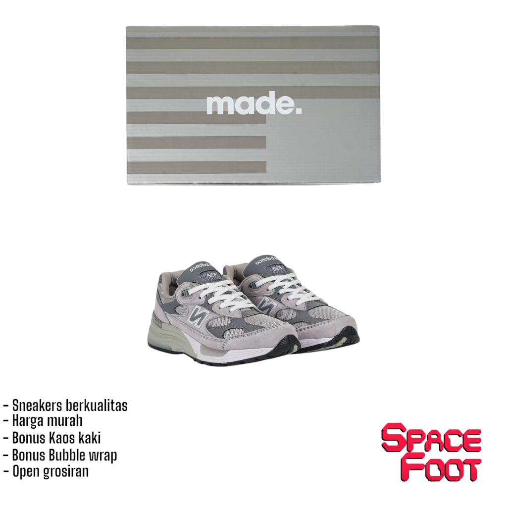 Sneakers NB 992 Grey White
