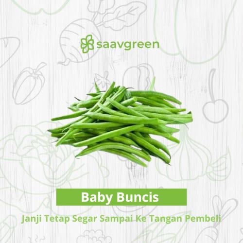 

Buncis Baby Kenya / Sayur Buncis Baby Segar