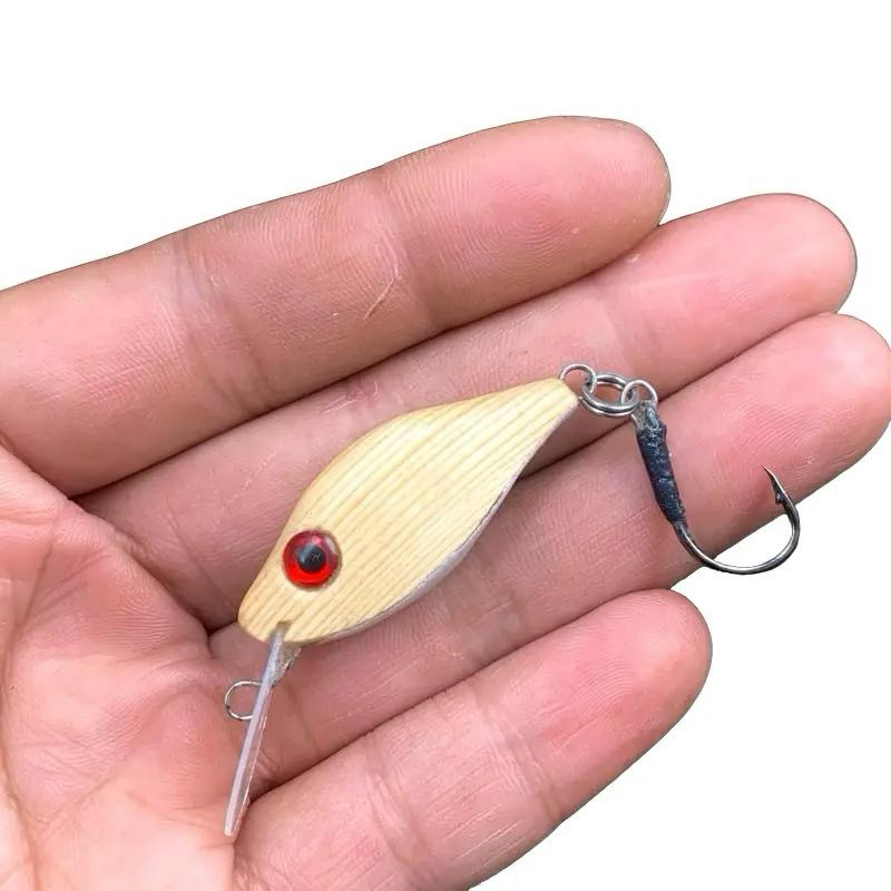 Lure Minnow Anti Boncos 3,5cm untuk Ikan Masheer Hampala Baung dan Predator lainya