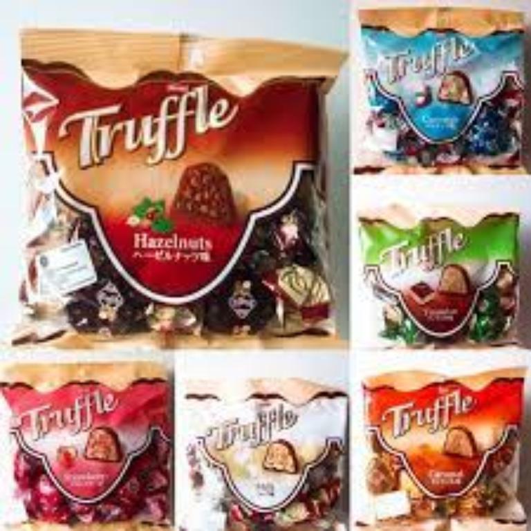 

Elvan Truffle Coklat Arab Turki Assortment Caramel Hazelnut Coconut Strawberry Halal 400gr Enak