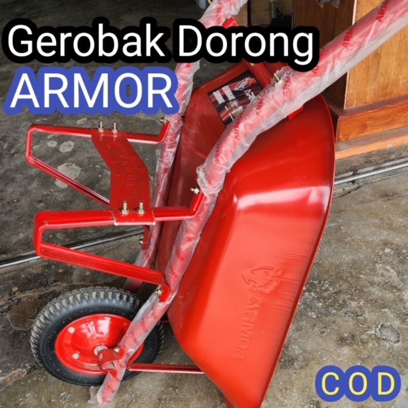 Gerobak Sorong / Lori / Angkong Bak Besi