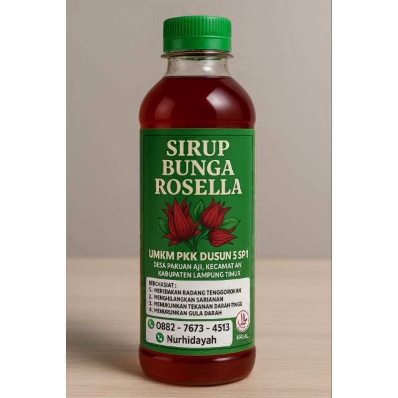 

SIRUP BUNGA ROSELLA BY UMKM PAKUAN AJI