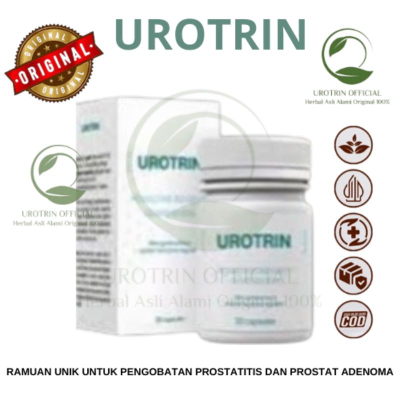 UROTRIN Obat Urotrin Asli Alami Herbal Berkualitas Lulus Uji BPOM