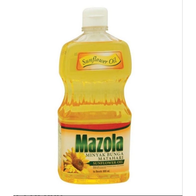 

Mazola Sunflower Oil minyak goreng bunga matahari kemasan botol isi 900 ml