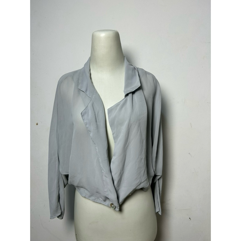 Outer luaran blouse wanita sifon cardigan wanita PRELOVED