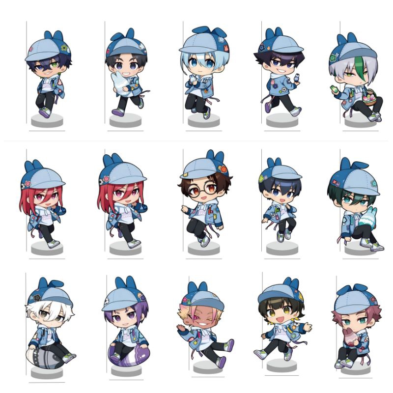 BLUE LOCK ACRYLIC STAND CHIBI / STANDE FIGURE AKRILIK ANIME BLUE LOCK CHIBI