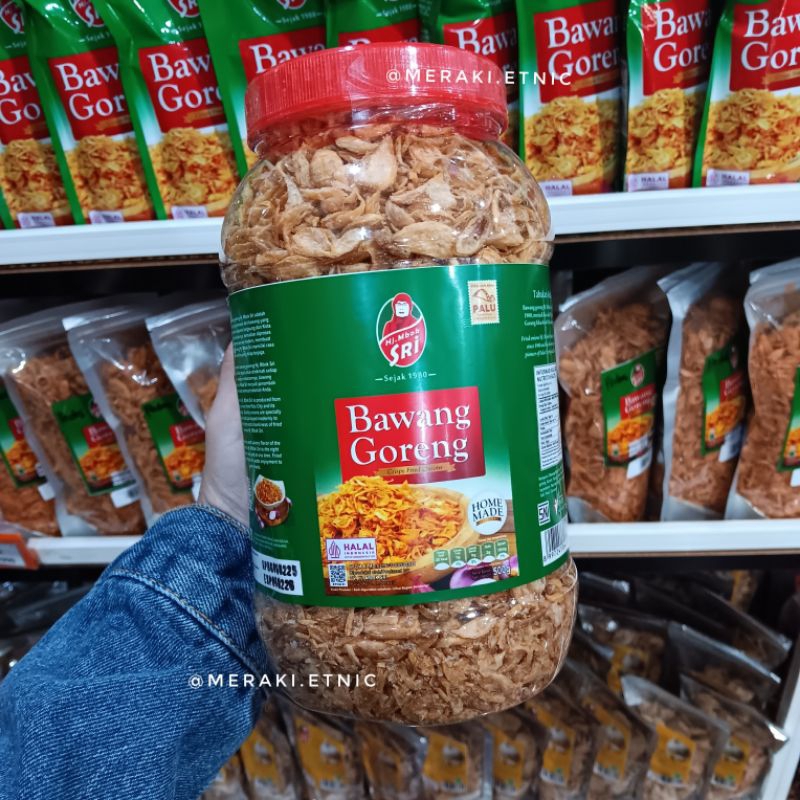 

Bawang Goreng Palu Hj. Mbok Sri Toples 500gr
