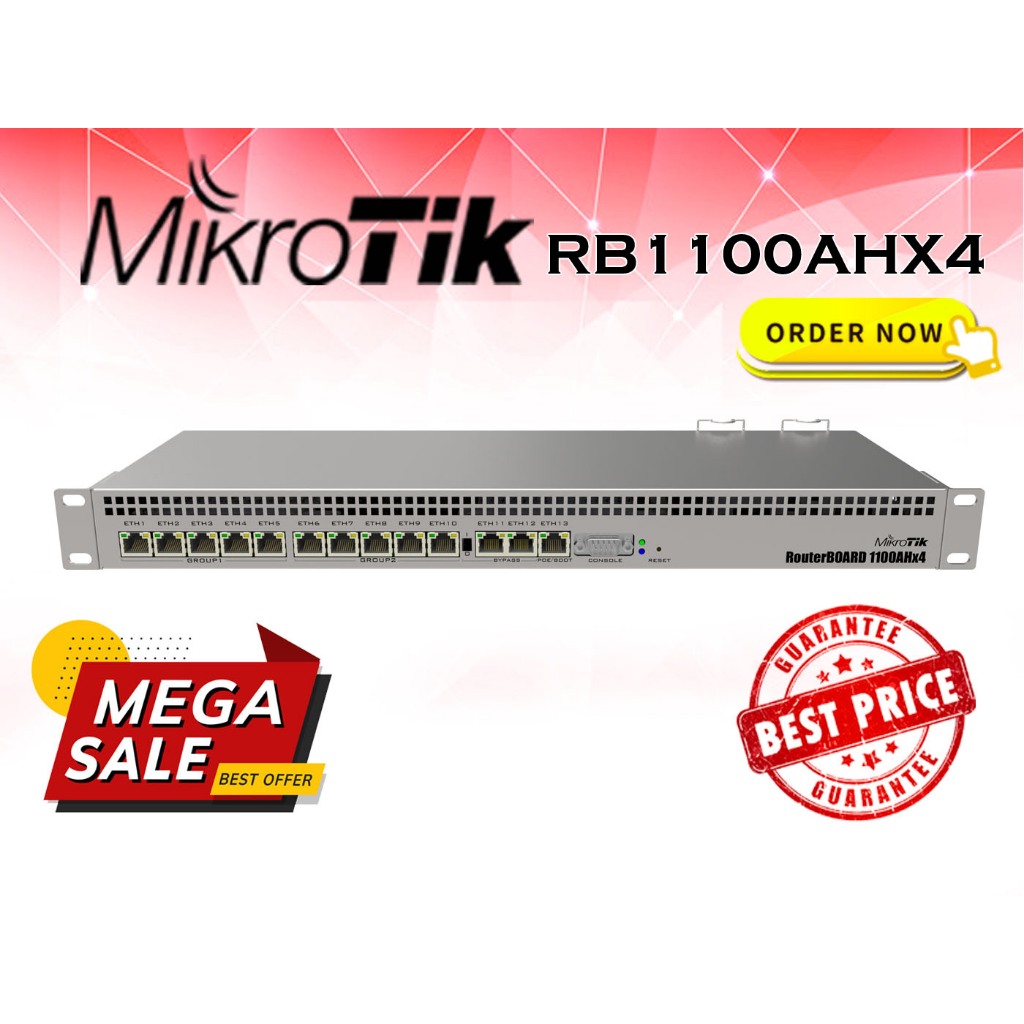 Mikrotik RB1100ahx4 / Rb1100ahx4 Dude Edition / Rb1100ahx2