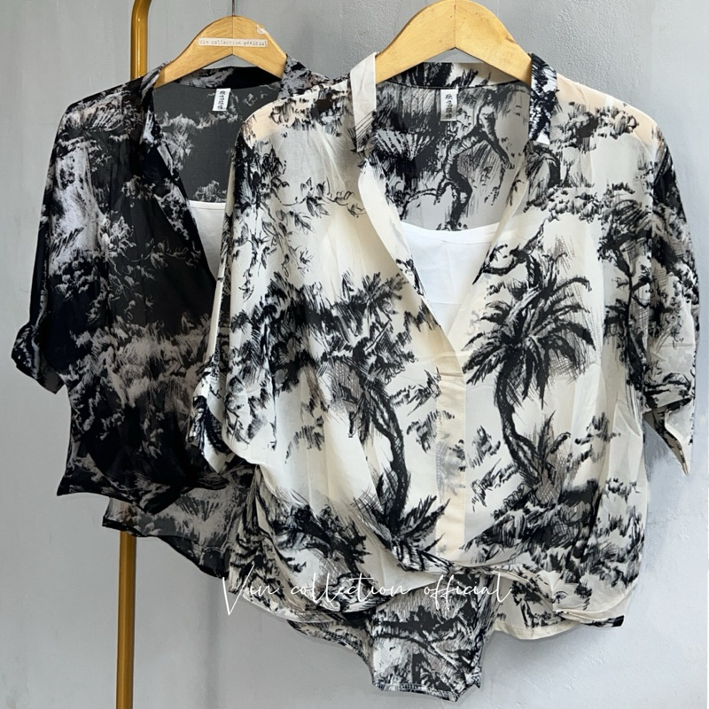 BLOUSE SIFON ARUNA FREE TANKTOP WANITA|ATASAN 2IN1|ATASAN SIFON|BLOUSE WANITA