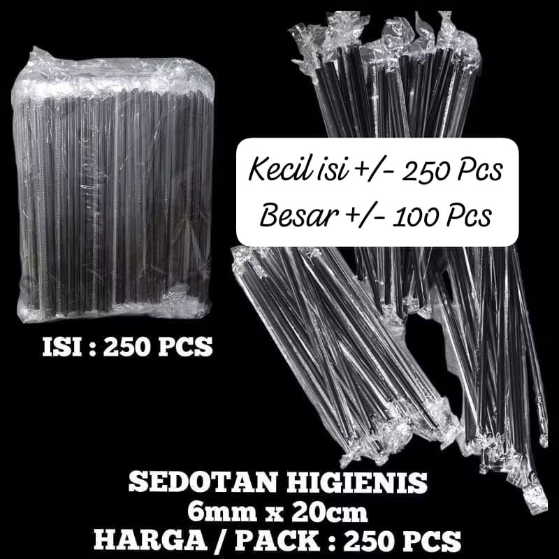 SEDOTAN STERIL HITAM- SEDOTAN STERIL