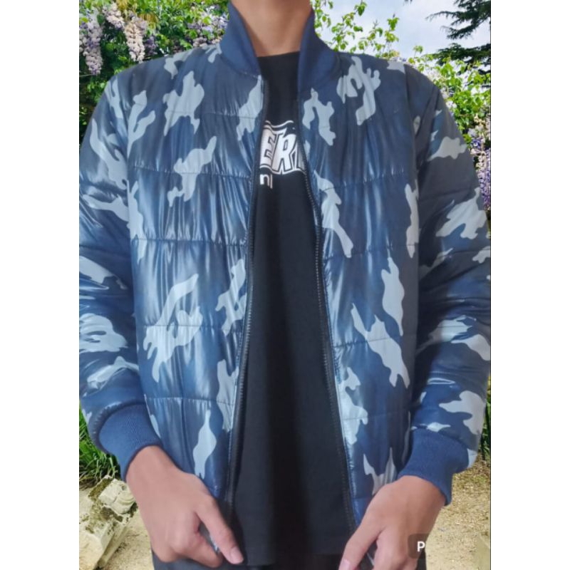 jaket winter loreng, jaket tebal loreng, jaket kembung loreng, jaket loreng, jaket bomber loreng