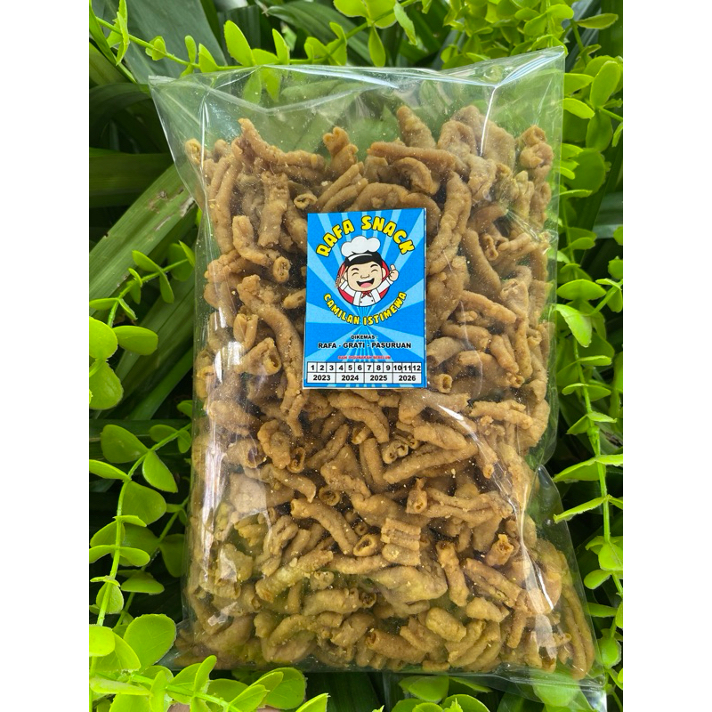 

USUS 500gr - Camilan Istimewa Snack Gurih Renyah (SIRAFA SNACK)
