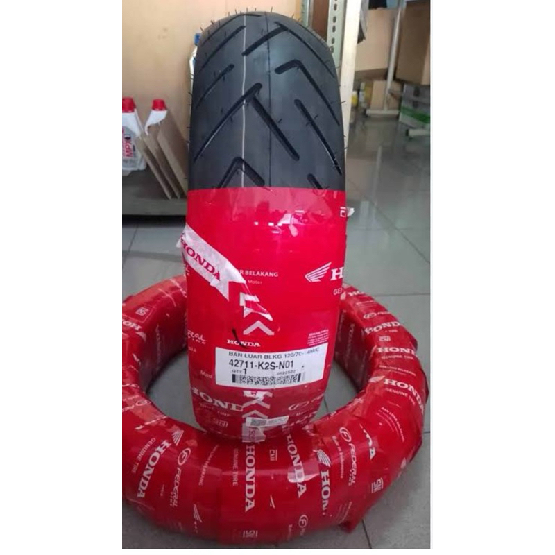 Ban luar vario 160/pcx 160 ukuran 120/70-14 merk federal (42711-K2S-N01)
