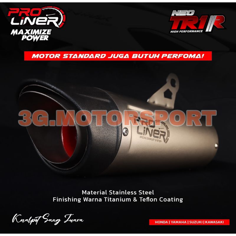 KNALPOT SATRIA FU OLD NEO TR1-R PROLINER