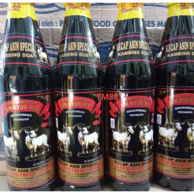 

KECAP ASIN CAP KAMBING DUA KHAS KALIMANTAN