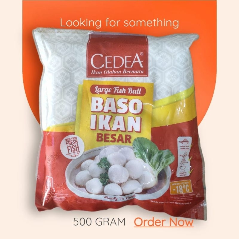 

CEDEA BASO IKAN BESAR 500GR