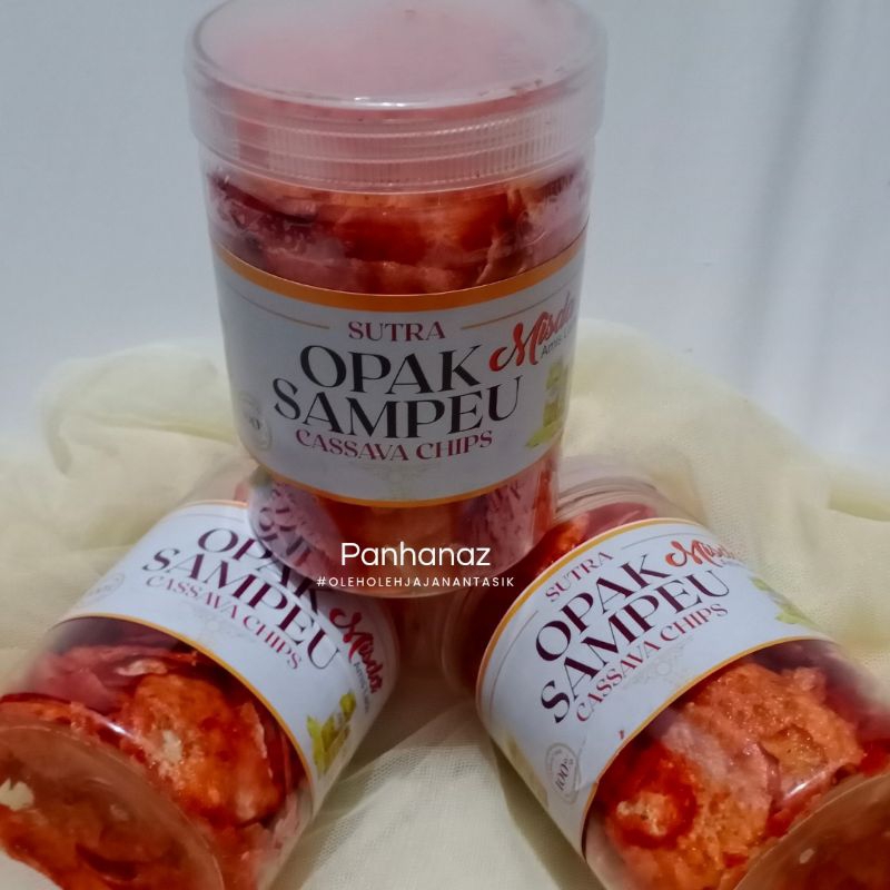 

Forcysn Opak Sampeu Sutra Casava Chips Toples 275Ml Opak Sampe Sutra Rasa Misda Original Keju Balado