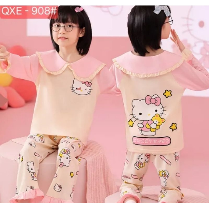 baju tidur /piyama anak cewek import