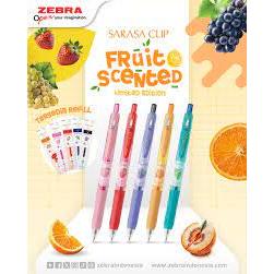

PULPEN SARASA CLIP FRUIT SCENTED 05 MM LIMITED EDITION