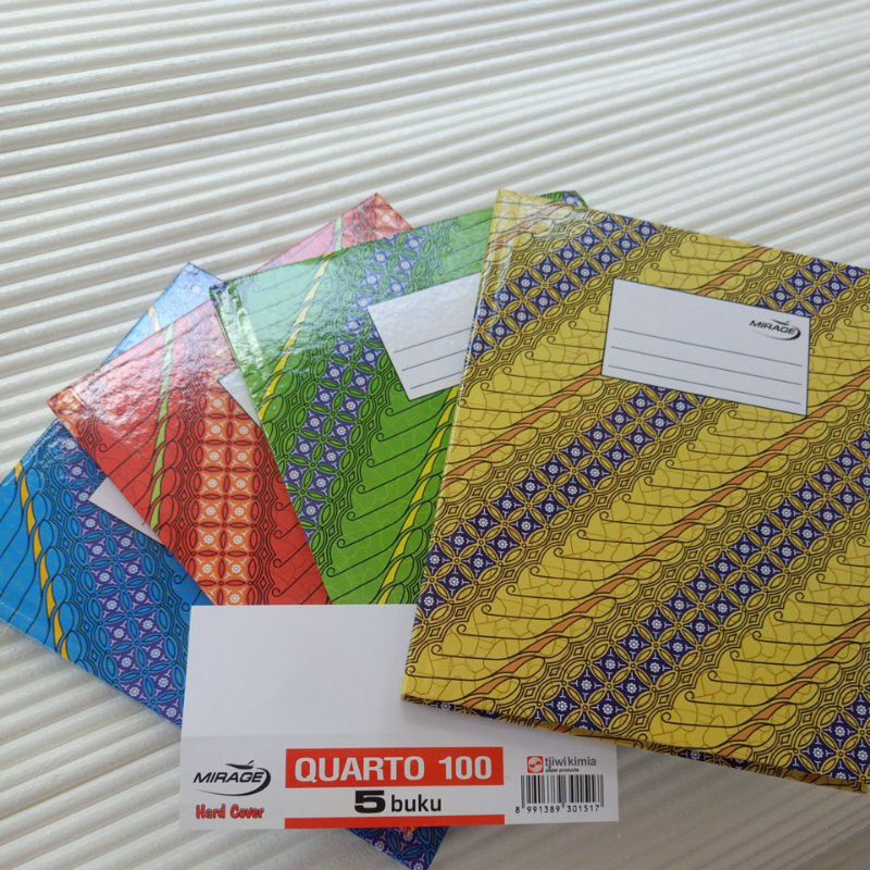 

Mirage Buku Hard Cover Quarto 100lbr