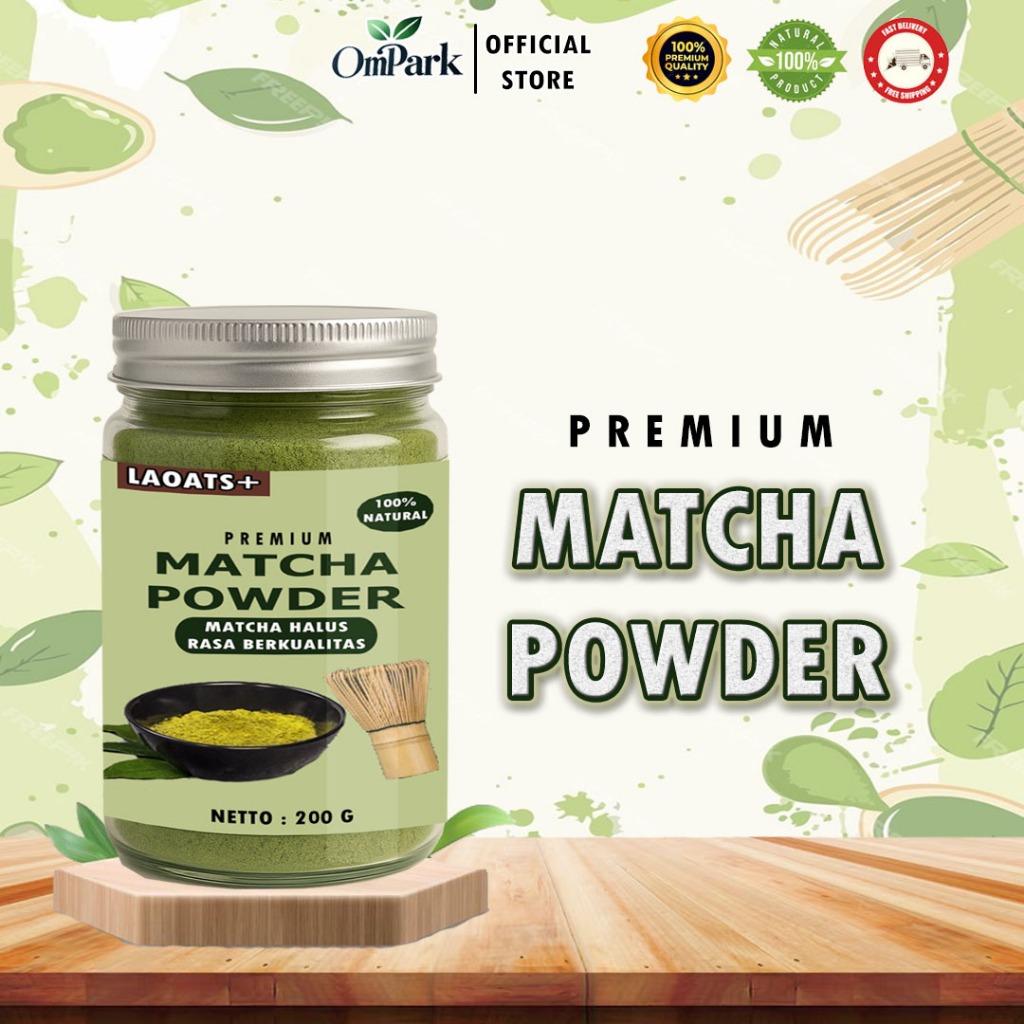 

Bubuk Matcha Premium 200g LAOATS