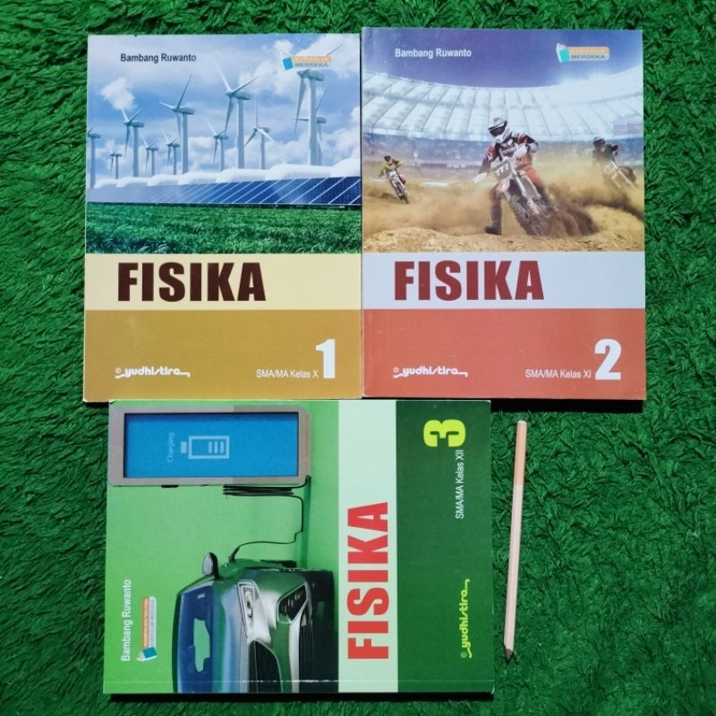 ORIGINAL BUKU FISIKA KELAS 10 11 12 SMA/MA KURIKULUM MERDEKA YUDISTIRA