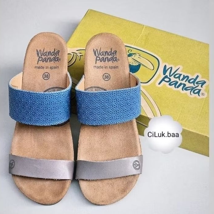 [𝗡𝗘𝗪 •  𝗦𝗜𝗔𝗣 𝗞𝗜𝗥𝗜𝗠 ] SANDAL WANDA PANDA Mde in SPAIN 38 (INSOLE 25cm) • ORIGINAL WANDA SPAIN