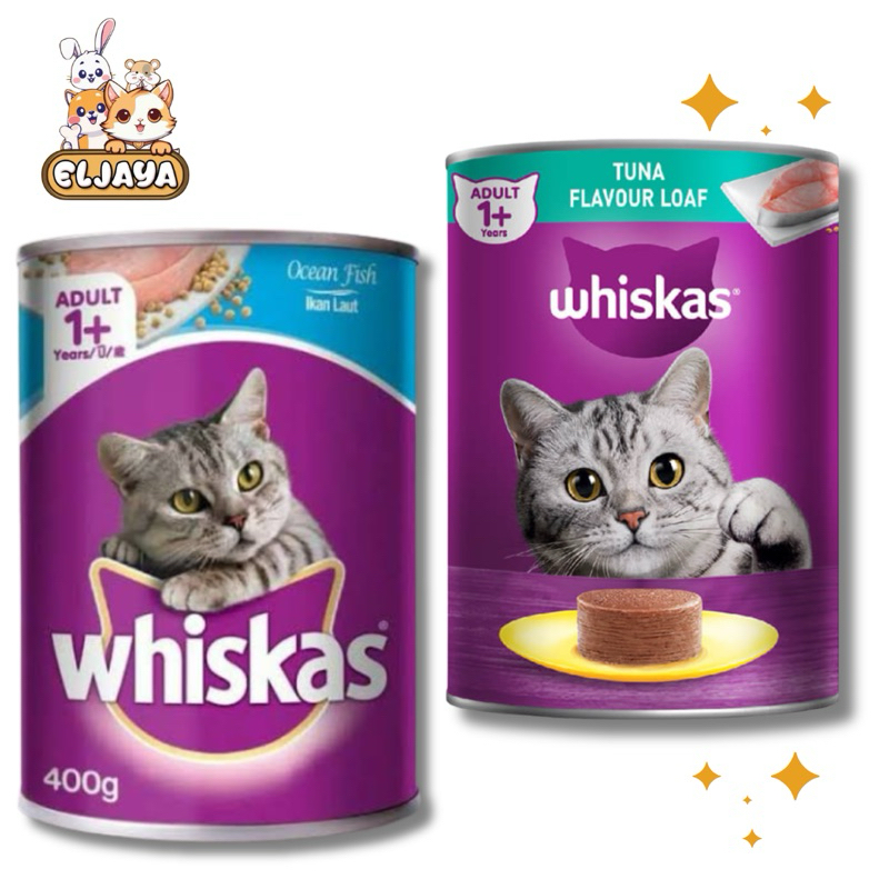 WHISKAS KALENG ADULT / WHISKAS MAKANAN BASAH KUCING / CAT WET FOOD / SNACK KUCING / CEMILAN KUCING
