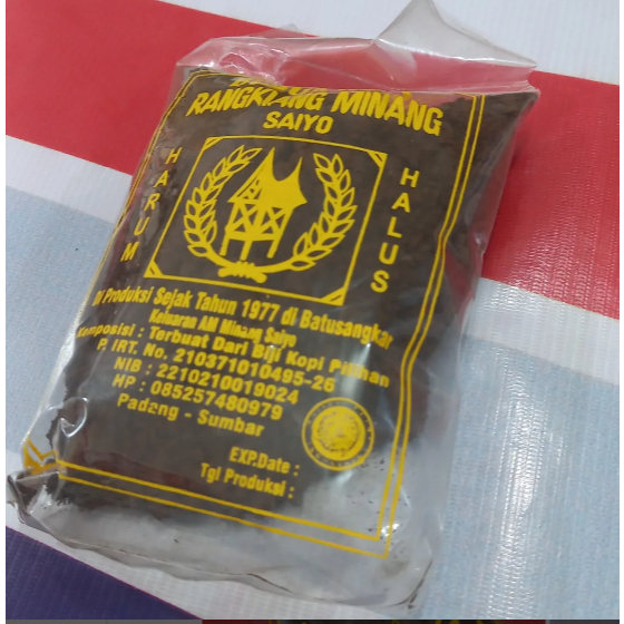 

Bubuk Kopi Asli Rangkiang Minang 200 Gram Batu sangkar Harum