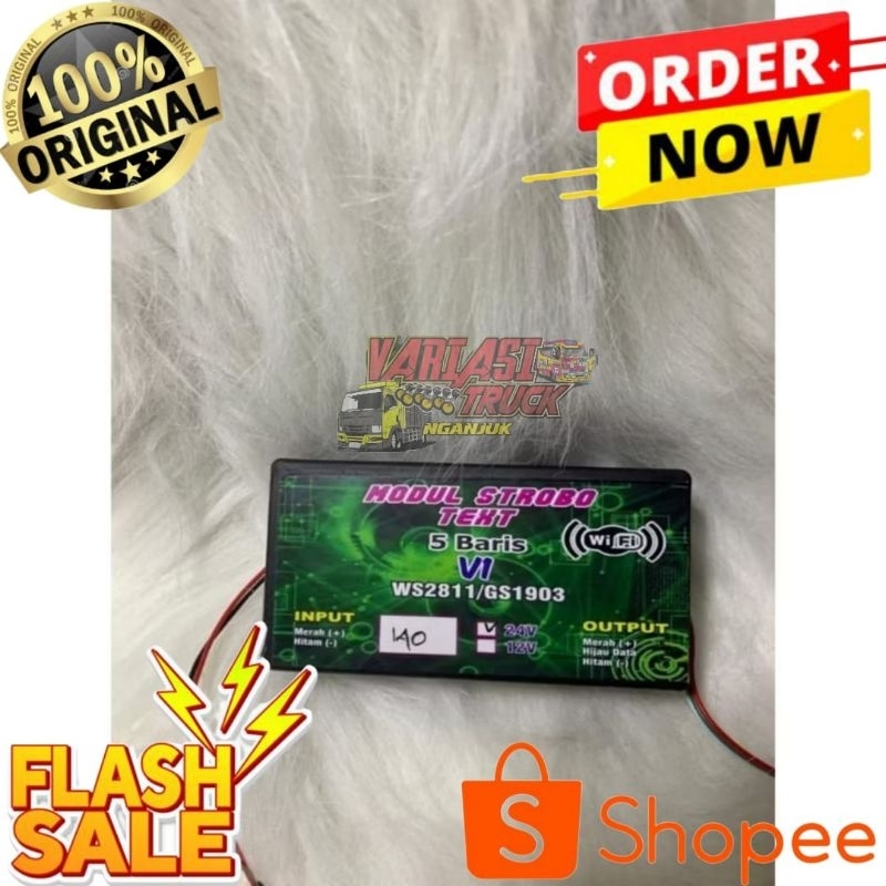 Modul Strobo Running Text 5 baris V1