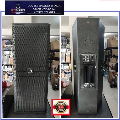 Speaker Aktif 15 Inch Double Speaker Crimson CRX 825