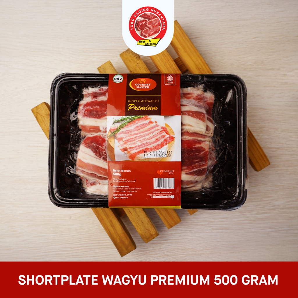 

Shabu Shortplate Premium 500 Gram