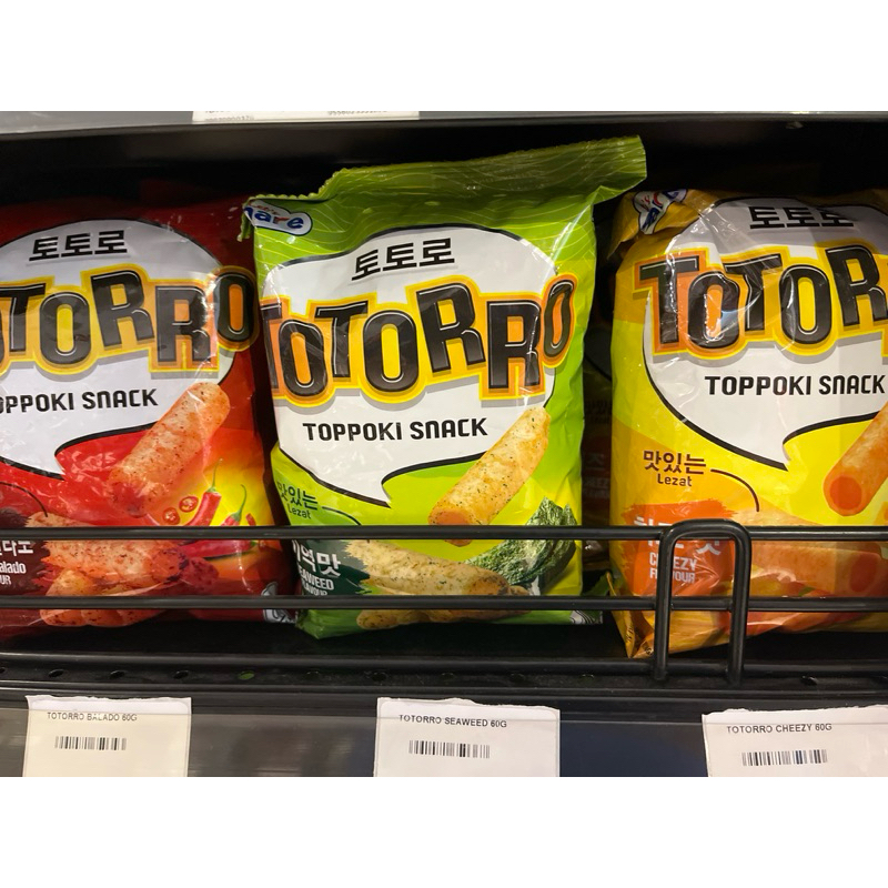 

TOTORO TOPPOKI SNACK 60gr