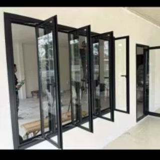 Jendela Swing kaca Alexindo 3in dan kaca polos 5mm