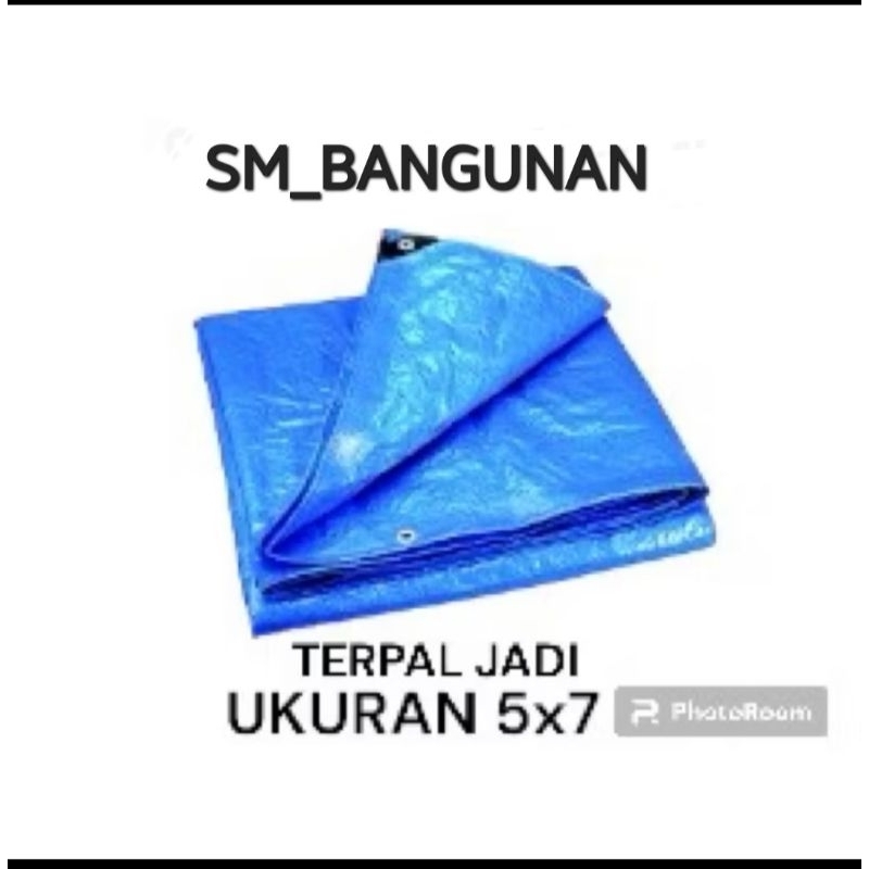 TERPAL A3 (5x7) / TERPAL JADI (5X7) / TERPAL PLASTIK MURAH (5X7) / TERPAL BIRU