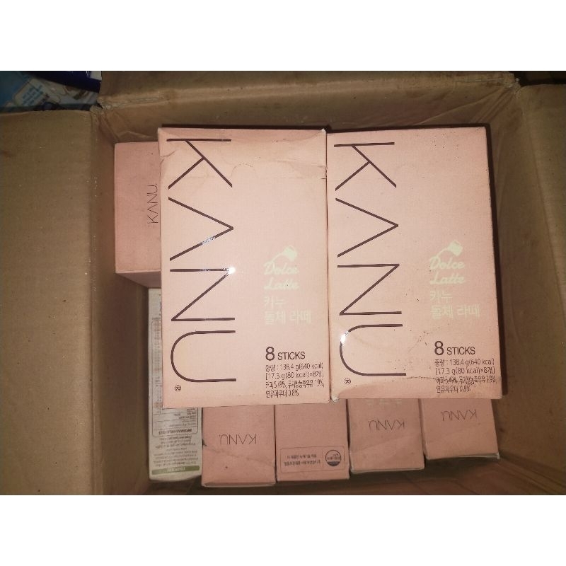 

KANU Dolce Latte 8 Sticks REJECT KEMASAN