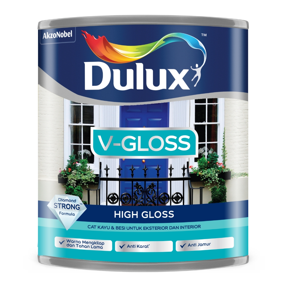 

ghg CAT MINYAK DULUX V GLOSS 1 KG (WARNA KHUSUS)