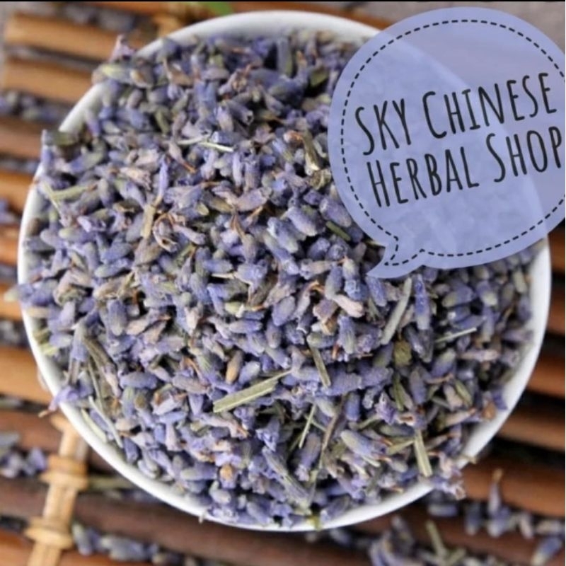 

Lavender Organic Tea Dried Flower / Artisan Teh Bunga Pure