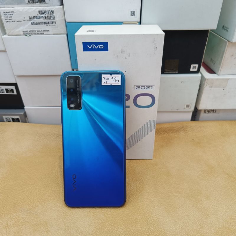 Vivo Y20 2021 RAM 4/64GB - Hp Second Murah Berkualitas dan Bergaransi