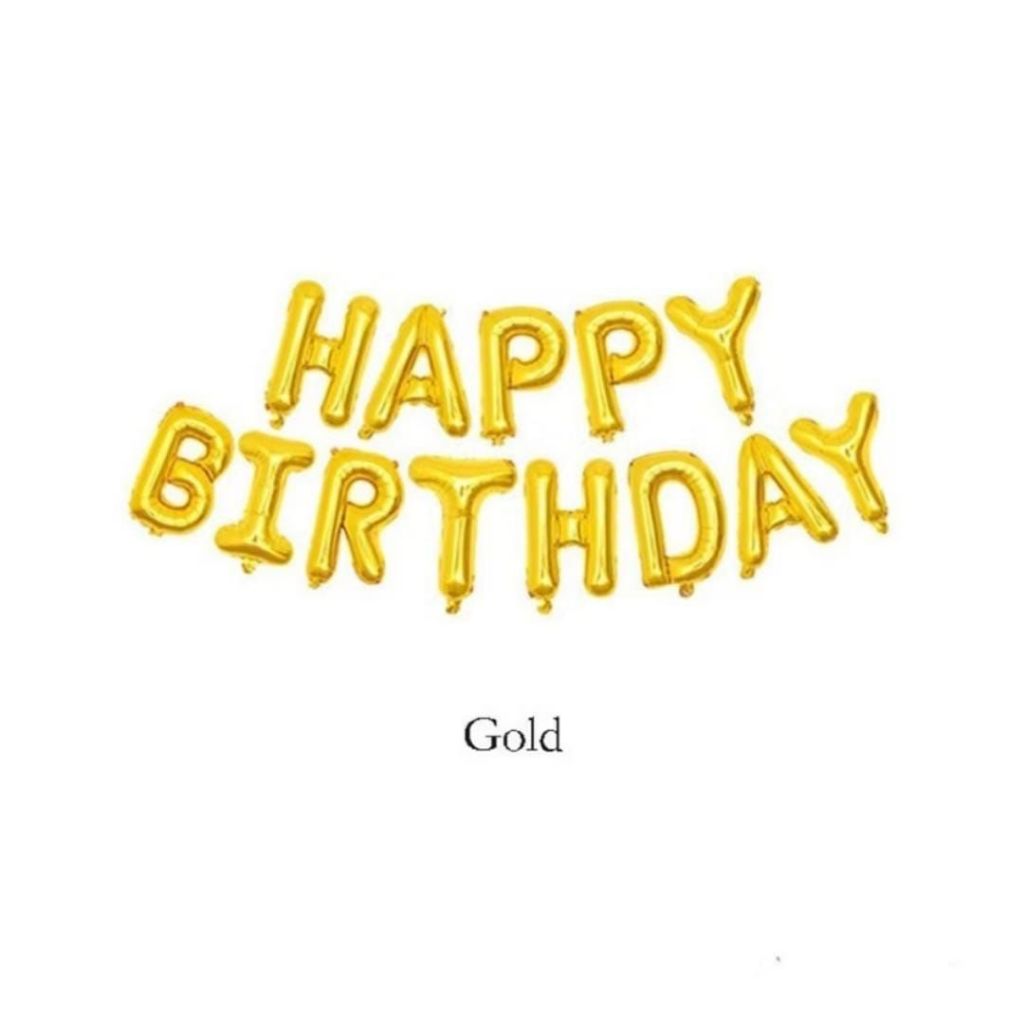 Balon/Balon Happy Birthday/Balon Ulang tahun/Dekorasi Ulang Tahun