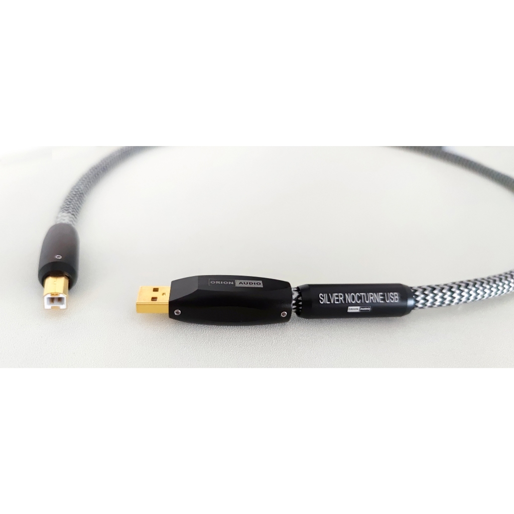 Kabel audio usb2.0 dac hi end A - B Silver Nocturne USB by Orion Audio