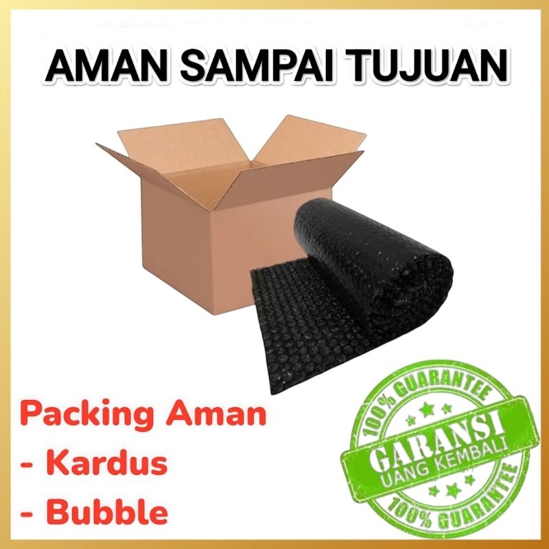 

tambahan packing bubble+kardus