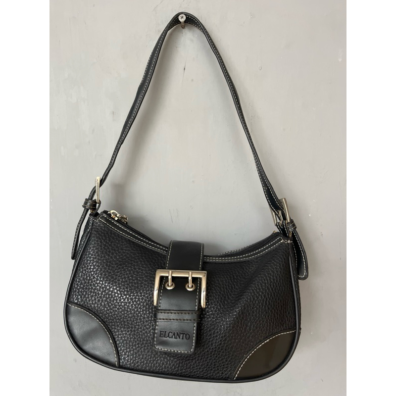 ✅COD Elcanto Shoulder bag kulas/kulit sapi asli