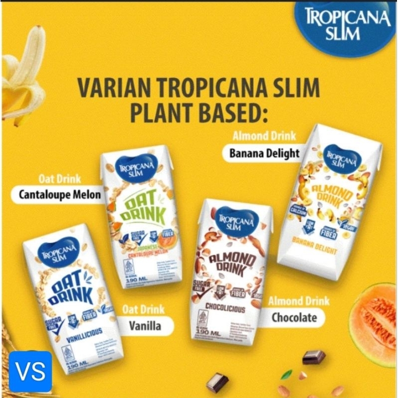 

Tropicanaslim RTD Oat Drink 190 ml